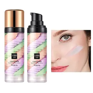 Face Primer, Professional Makeup Pore Filler Skin Perfecting Colour Corrector Primer Base, Oil-control Long Lasting Foundation All Types, Color Correcting Primer (Face Primer)