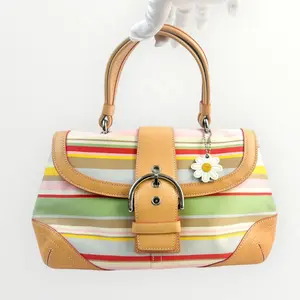 Pre-owned coach CANVAS Shoulder Bags Multicolor Shoulder Bag