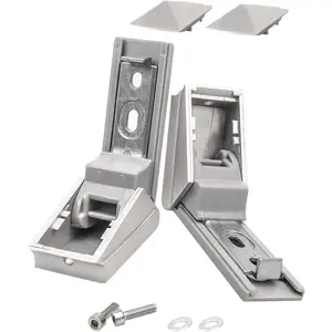 9590178 Fridge Hinges Replacement Part Fit for Liebherr Freezer Cbnes385622z Cbnes385720f Replace 9590124 9590190, Stainless Steel Refrigerator Door Hinge Repair Kit
