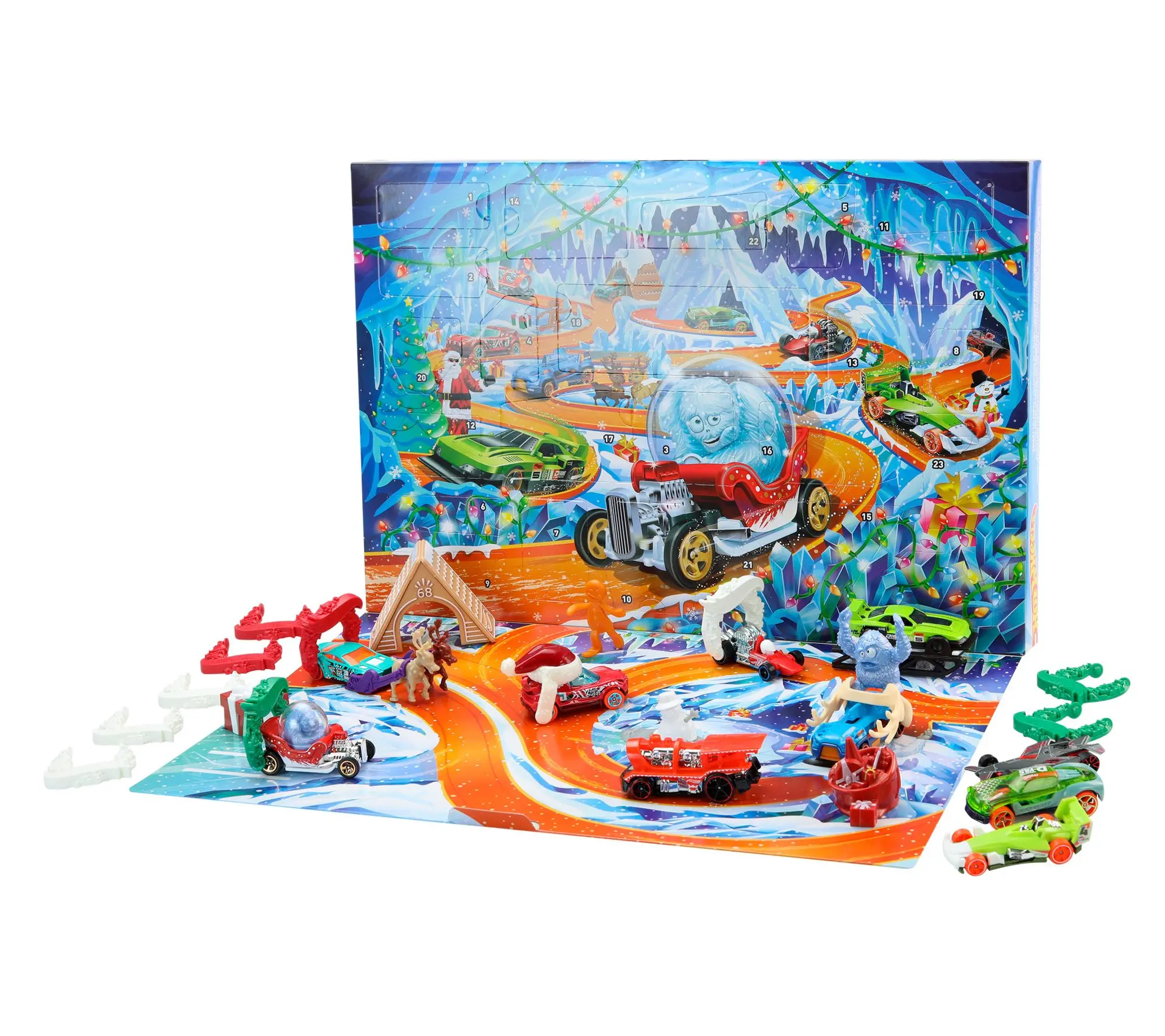 Hot Wheels 2026 Holiday Advent Calendar by Mattel