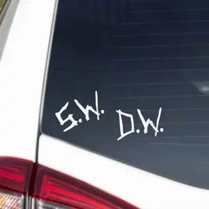 Supernatural Sam and Dean Winchester decal, Car Decal, Vinyl, Murderino, Window Sticker Y