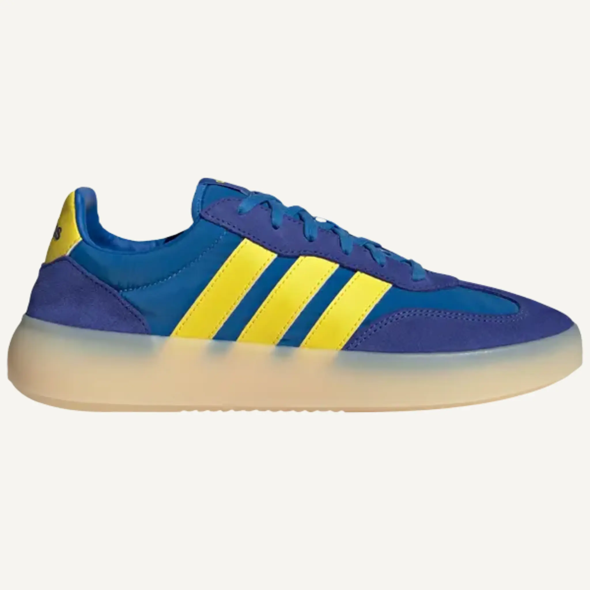 Adidas Men's Blue/Yellow Barreda Decode Casual Sneakers - Male, Regular Fit, Ji2319 Model, Standard Sizes, JI2319 (No Box)