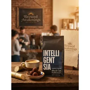 Black Cat Claw Espresso — Dark Roast Whole Bean, 12oz