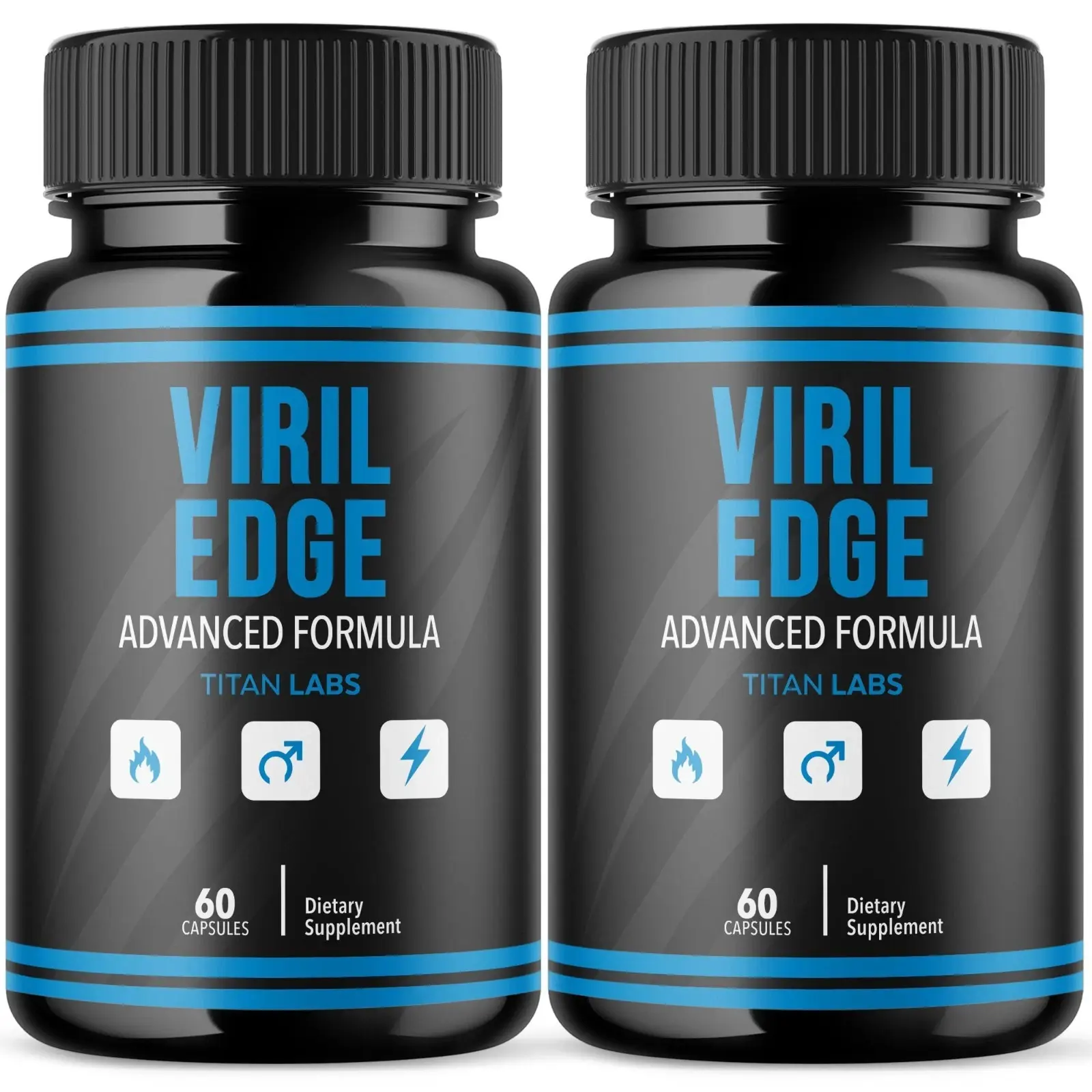 (2 Pack) Viril Edge Advanced Health Support Formula VirilEdge 120 Capsules