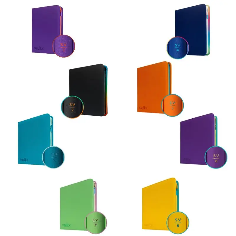 Vault X 9 Pocket Exo-Tec Pokémon SV Binder (Holds 360 Cards) Vault X 9 Pocket Exo-Tec Pokémon SV Binder (Holds 360 Cards)