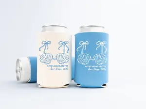 Mermaid Bachelorette Can Coolers - Custom Last Splash Bachelorette Party Can Koozie