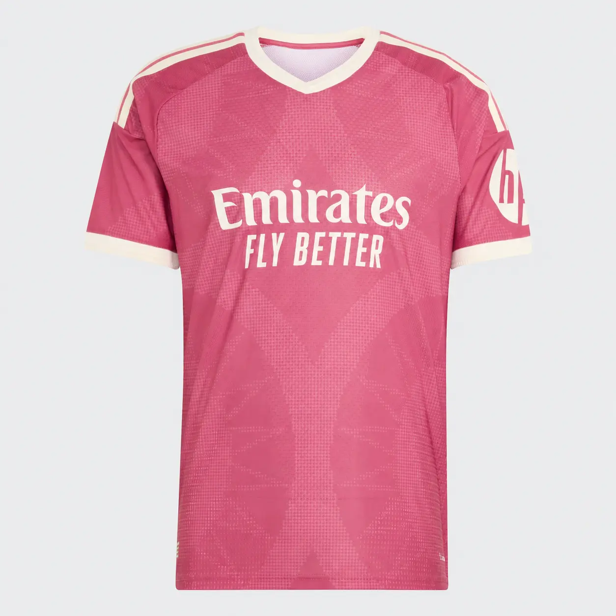 Men’s Pink Soccer Jersey – Blush Graphic Football Shirt with Cream Trim, Short Sleeve Match Day Fanwear, Lightweight Training Sports Top, Sizes XS–5XL
