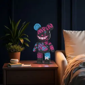 5500 Pieces Creative Bear Building Blocks Brick Sets, Unisex Toy Gift for Boys Girls, Home Decor Decoration, M6889 Model