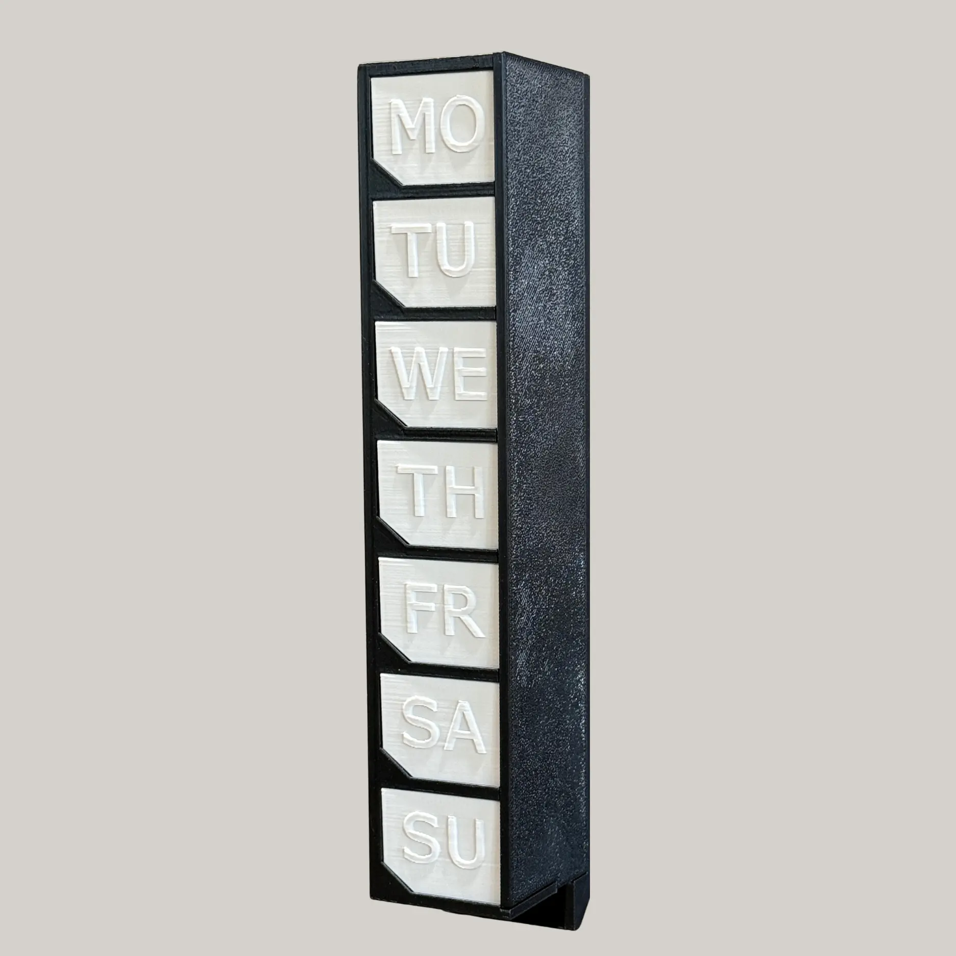 Magnetic Pill Dispenser | Weekly Vitamin & Medication Organizer