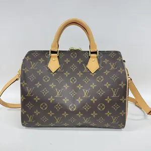 Pre-owned Louis Vuitton LEATHER Crossbody Bags speedy 30 monogram【Senza 2】Coupon