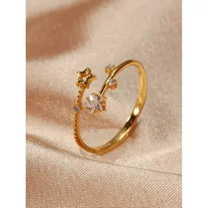 S925 Sterling Silver Pentagram Ring For Women, Fashionable Personalized Design Suitable For Dating, Festivals, Camping, Parties, Travel, Daily Commute, Versatile And Elegant, Ideal Gift For Girls