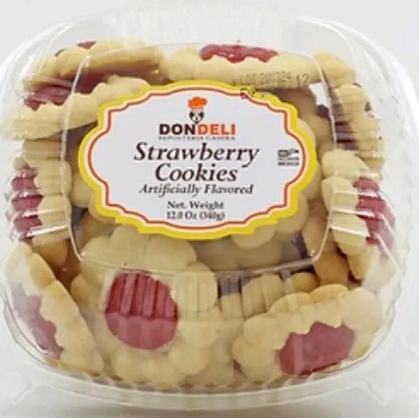 Strawberry Cookies/ Galletas de fresa Dessert