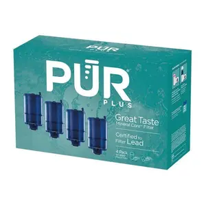 PÜR Mineral Clear Replacement Faucet Filter pack of 4