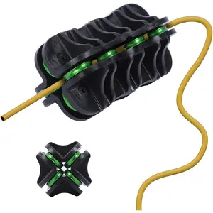 3/16in Handheld Labor-saving Brake Line Straightener Tool High Hardness Fuel/Brake Pipe Straightener for Copper Aluminum Steel Coils