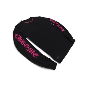 Chrome Hearts Long Sleeve Pocket Crew Hot Pink/Black (men) by StockX