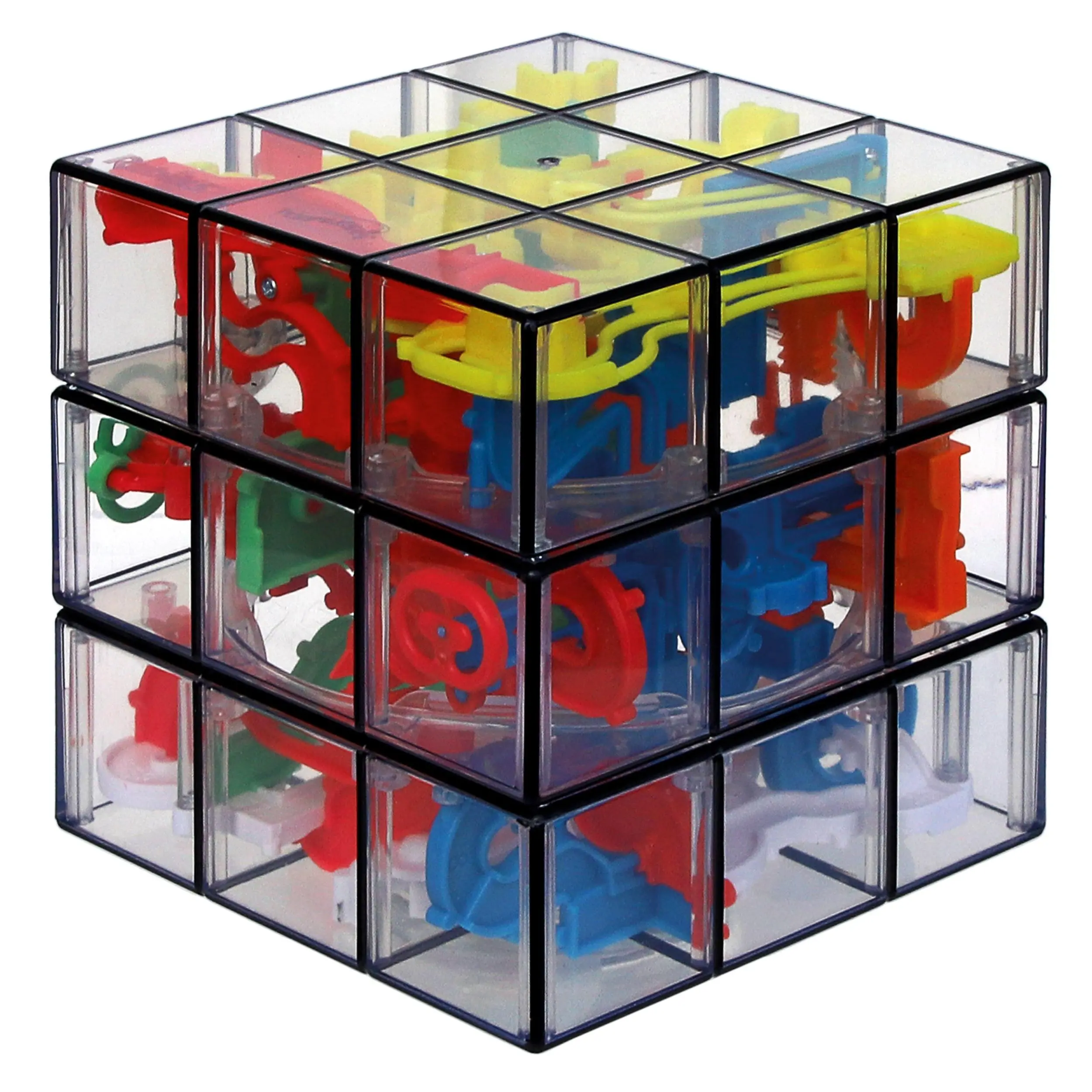 Rubik’s Perplexus Fusion 3x3 Gravity 3D Maze Game Brain Teaser Puzzle Ball | Anxiety Relief Items Cool Stuff | Sensory Toys for Adults & Kids Ages 8+