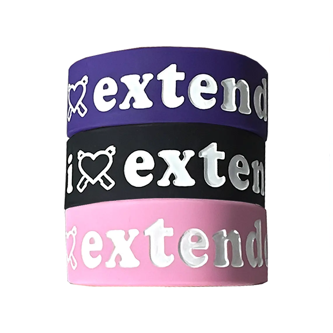 "ILoveExtendo" Classic bracelets (3 Pack)