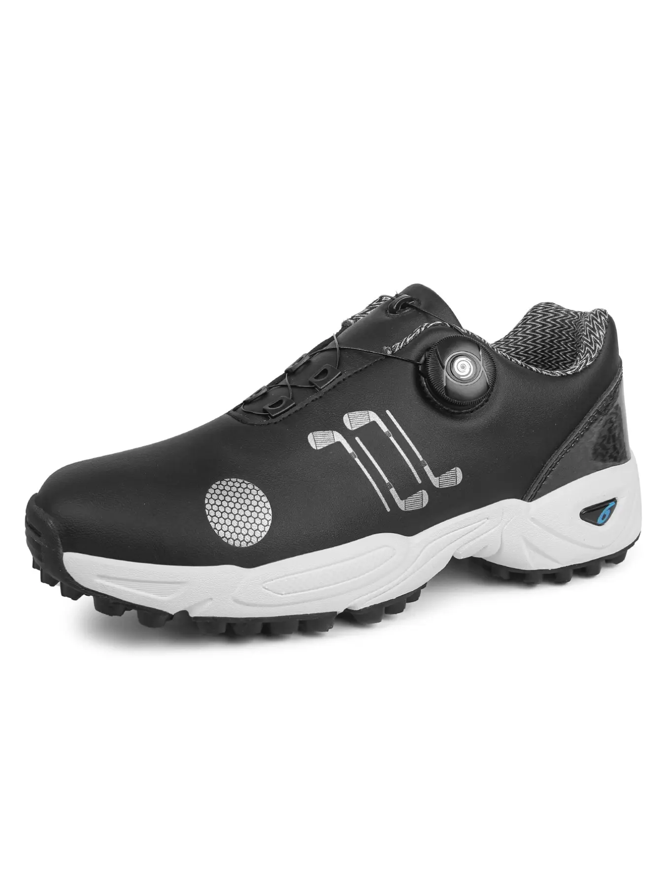 Professional golf shoes, Sports shoes, hiking shoes, trekking shoes, running shoes, available in large sizes, heightening shoes, comfortable EVA rubber sole, rotating buckle for quick lacing design, breathable, waterproof and durable Sports
