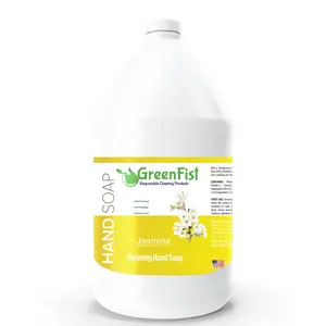 GreenFist Foaming Hand Soap Refills Jasmine Scent Jug Foam Refill Made in USA, 128 ounce (1 Gallon)