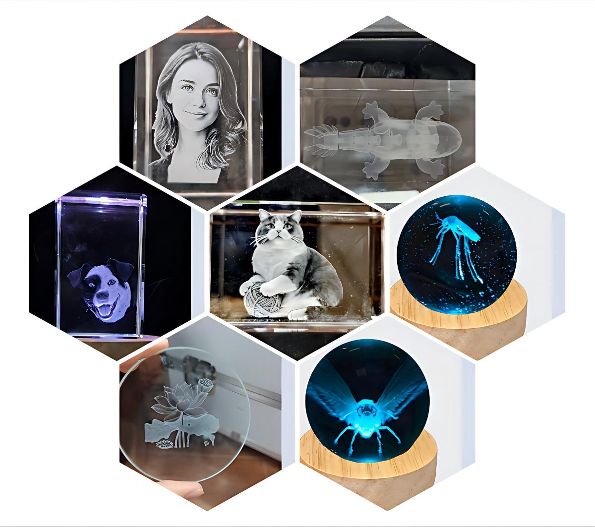 Crystal 3d printing machine 3d photo printing machine deposit