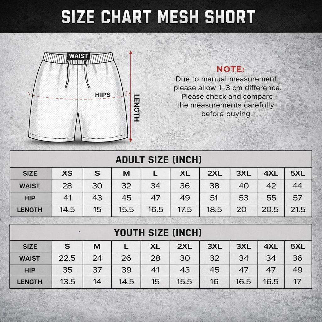 USA Style Mesh Shorts – Youth & Adult Breathable Athletic Shorts, Ice Cream Print Summer Streetwear, Casual Sports Shorts