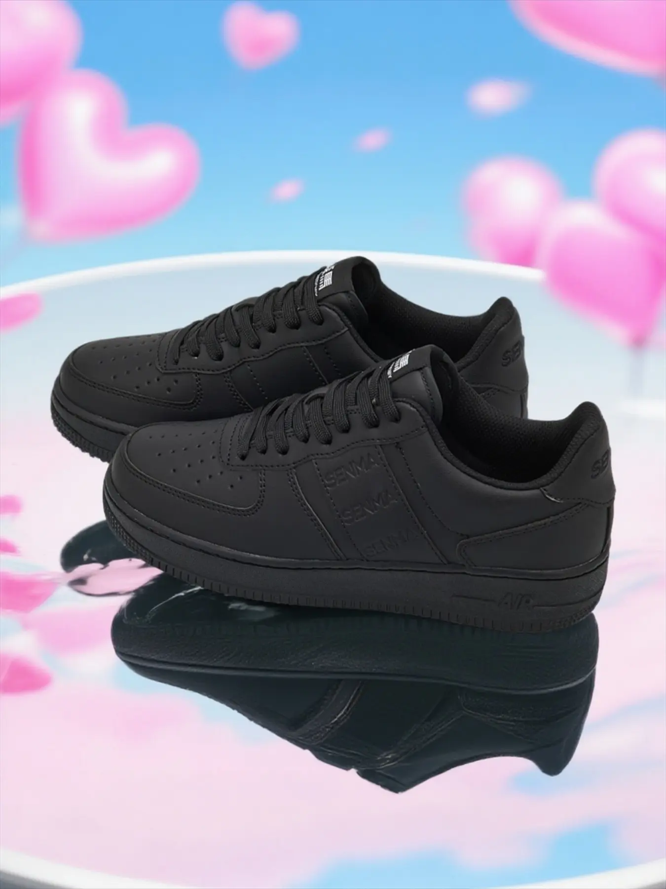 Couples Casual Air Force One Sneakers, Patchwork Design Sneakers, Thick Sole Winter Sports Shoes for Men & Women, Trendy Low Top Athletic Footwear, Sneakers Trainer Shoes, Thick Soled Sneakers, Lifestyle Sneakers, Trendy Fashion Sneaker