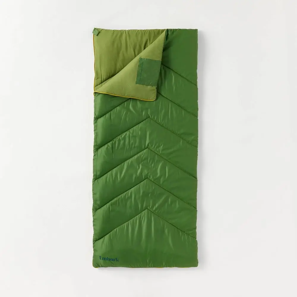 Embark Sleeping Bag Lightweight Compact Design Adult 50 Degree 75"x33" Camping