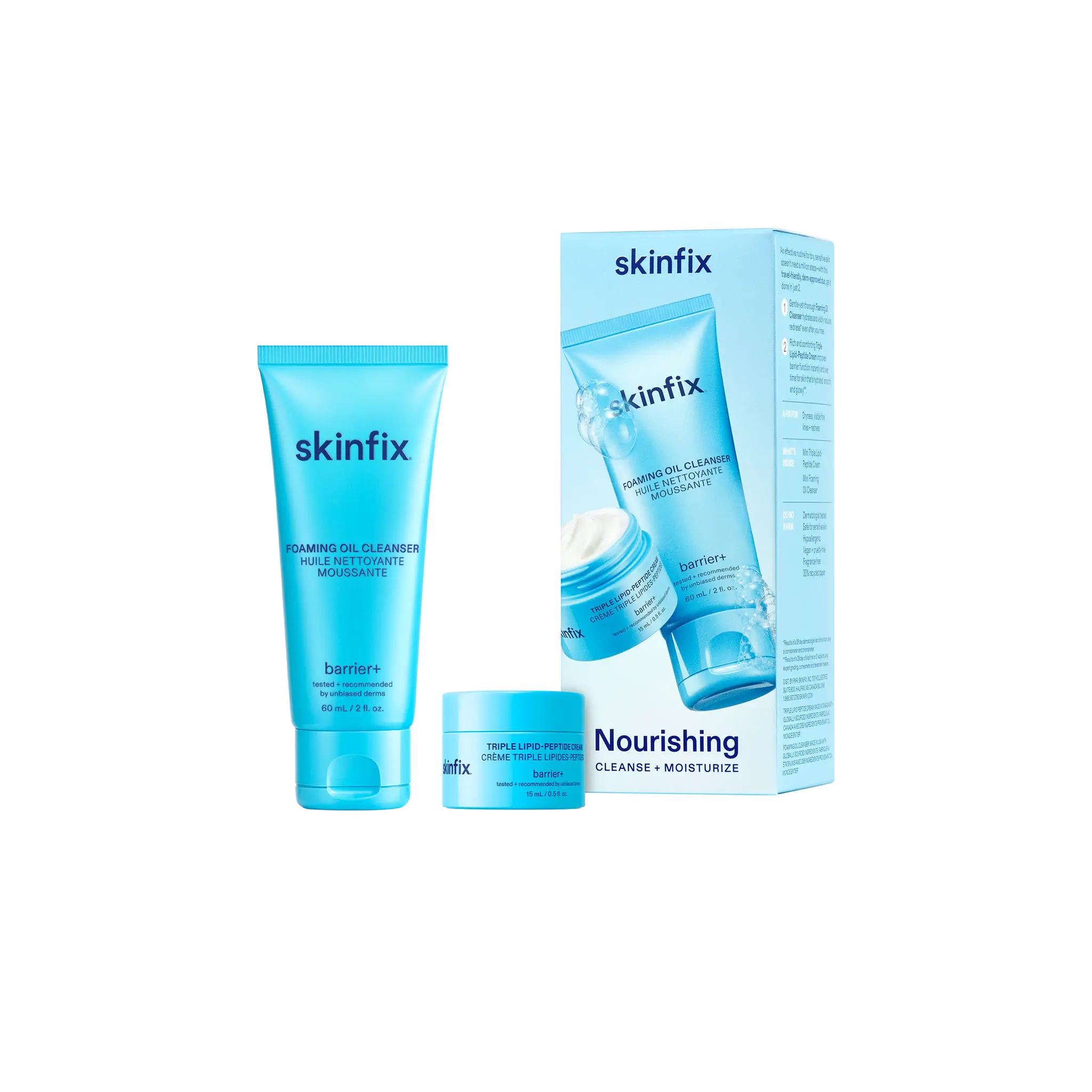 Skinfix Nourishing Cleanse + Moisturize Set
