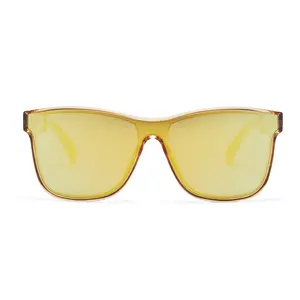 innsol Oversized Shield Sunglasses, Unisex Trendy One Piece Rectangular Shades UV400