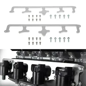 D585 Aluminum Truck Side Bolt Coil Bracket Valve Cover 19005218 For 5.3L LS LSX