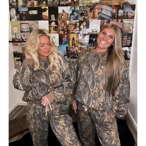 Woodlands Camo Crewneck