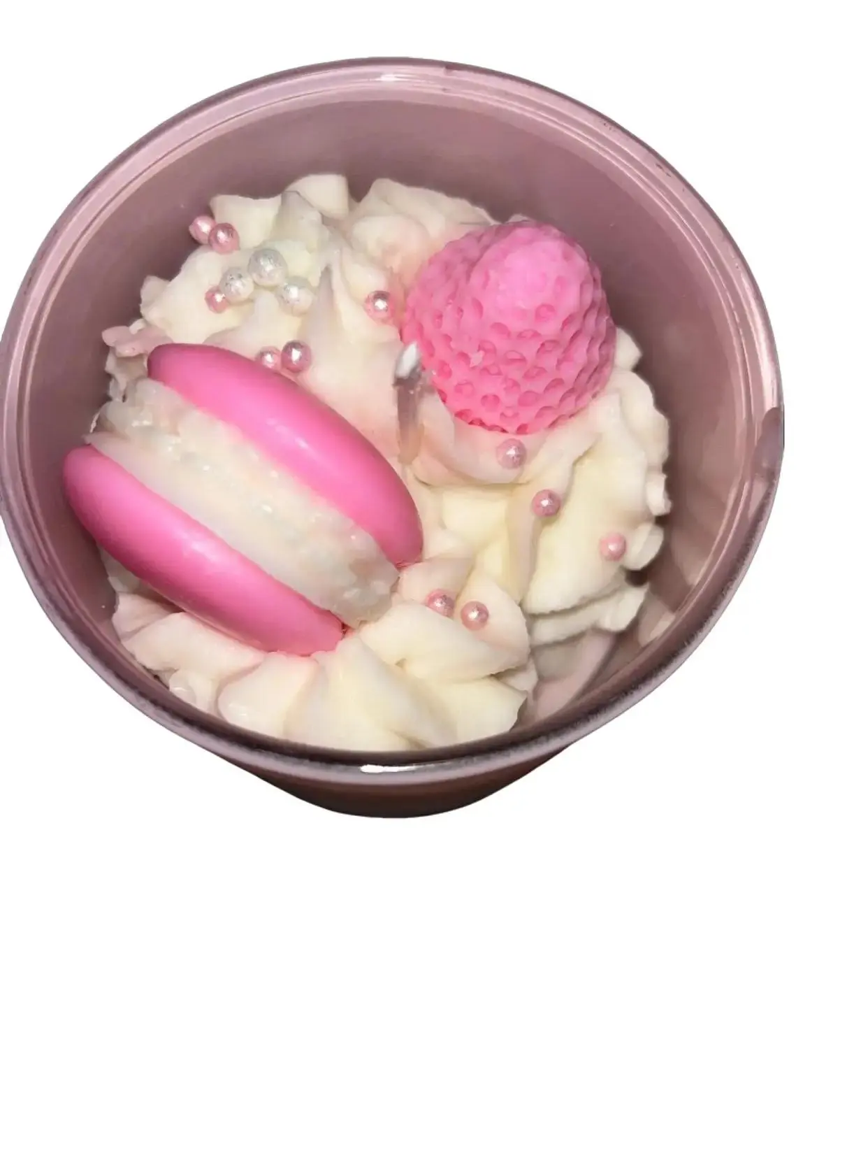 Macaroon Pearl Candle Decor Freshener Decoration