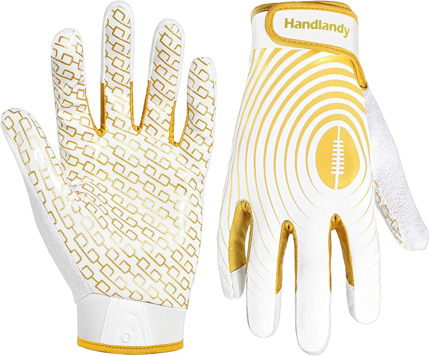 Football Gloves for Youth & Adults(White), Sticky Wide Receiver Grip Gloves, Hot Pink Stretch Fit Football Gloves Adult.Rugby Gloves