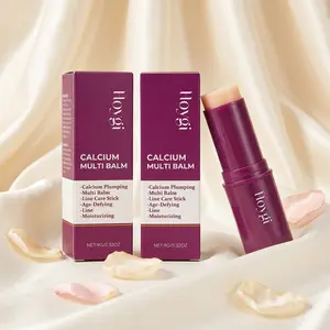 2PCS multi-function calcium intense volume multi balm, Sagging,Fix Glowly Skin care ,Anti-aging,Wrinkles Face,Eye Cream Smoothing Skin Care，Moisturizing Pore Multi-Correction Firming Moisturizing Cream Light weight Oil Crepe Core Stick skin anti-wrinkle