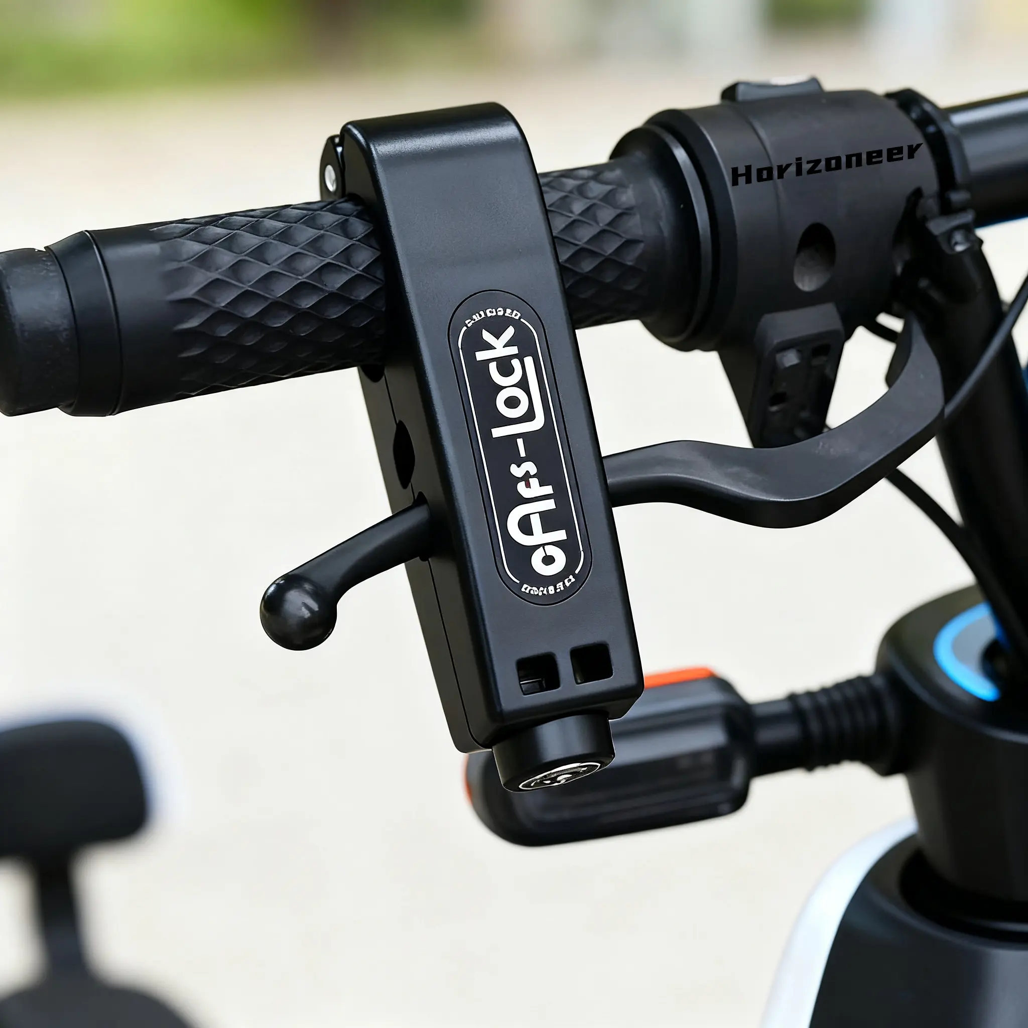 Electric Bike Anti-Theft Brake Lever Lock, Universal Fit Ebike Accessories for Bicycles & motorbike, motorcycle, Durable Plastic, Easy to Carry