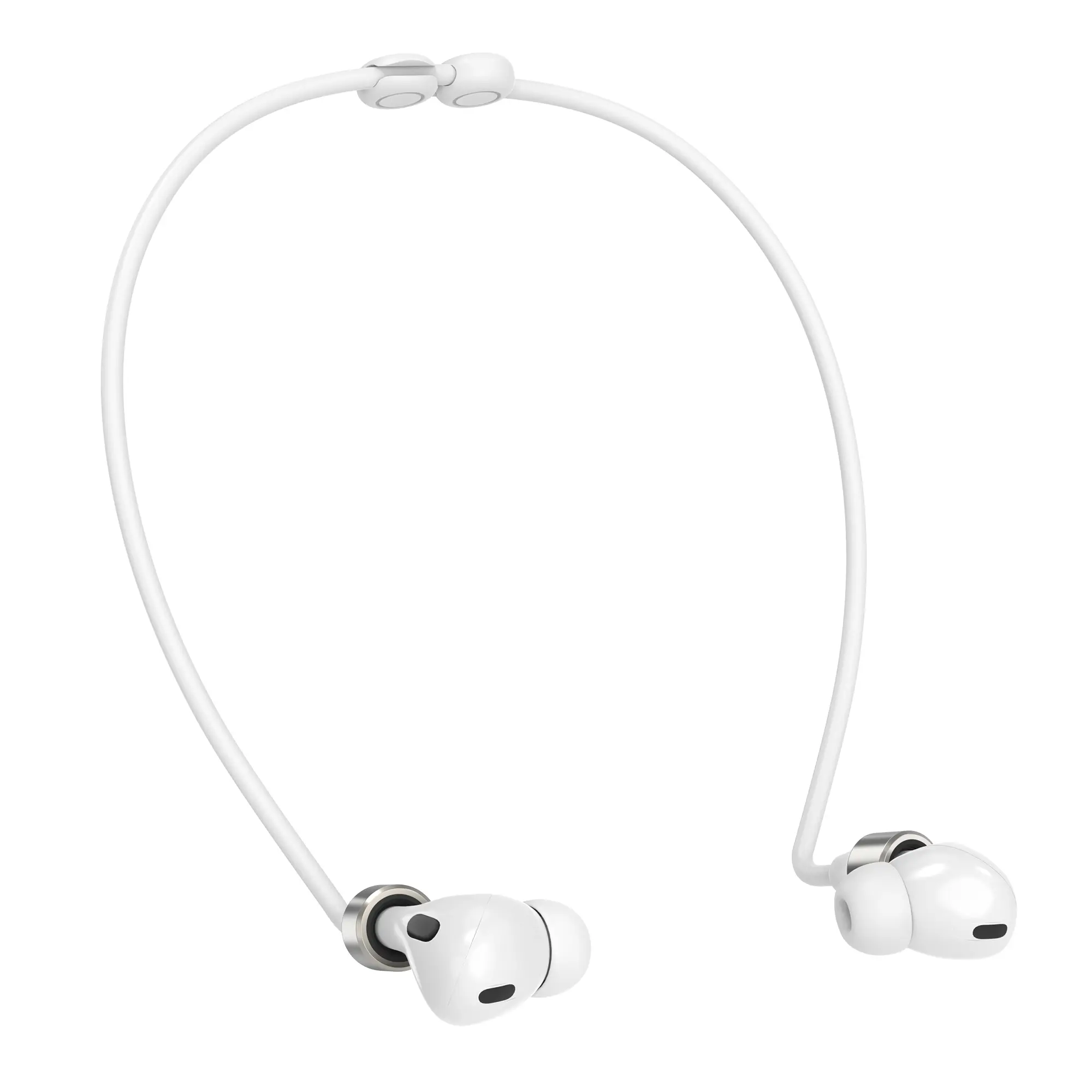 Lulaven Electronic Headphone Earpad Hooks - On-Ear Clip-On for Pro/3/2/1 Design Earbuds, Firm Secure Fit, Non-Blocking, Sweatproof, Comfortable White 2-Pack Mobile Audio Accessory for Audio Sessions