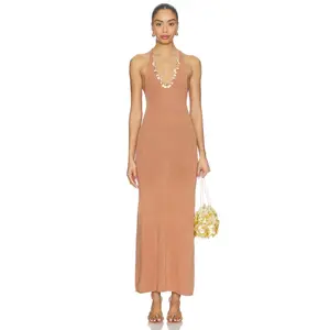 Capittana Ignacia Dress in Light Brown