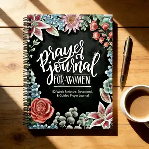 Spiral Bible - Read Complete in One Year, 52 Week Spiritual Plan, 365 Daily Reading, Theme Study + Meditation Space, Christian Gift