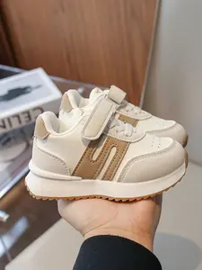 Soft Sole Velcro Sports Shoes, Trendy Sneakers, Soft Soled Sneakers, Sneakers Trainer Shoes, Comfortable and Cute Everyday Wear, Ideal for Daily Outings and Playtime