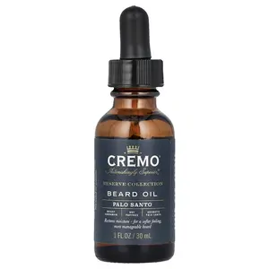 Cremo Reserve Collection, Revitalizing Beard Oil, Palo Santo, 1 fl oz (30 ml)