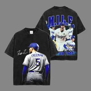 First Base King Freddie Freeman Shirt Premium Acid Wash Cotton, Freddie Five Fans, Freddie Freeman Fans, First Base King Fans, Baseball Shirt, Game Day OutFit