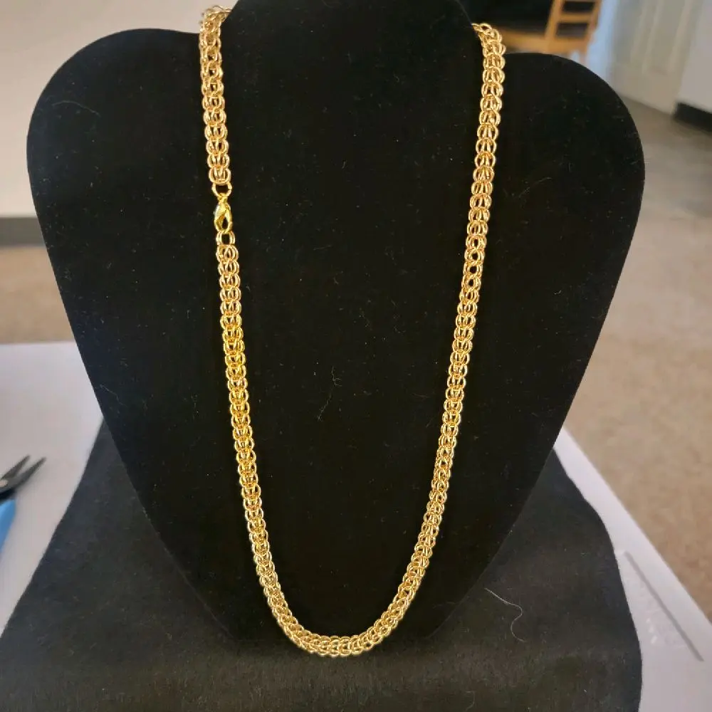 Handmade 22" Full Persian Chainmaille Necklace