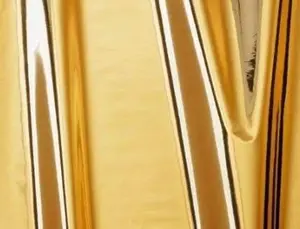 17 x 59 in. Decorative Premium Self Adhesive Film, Glossy Gold