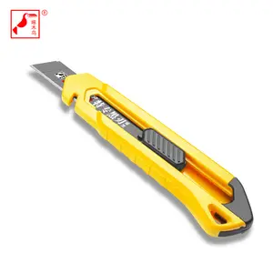 10 pack Heavy-Duty Full Steel Thick Wallpaper/Paper Cutting Utility Knives for Wall Covering, Unboxing, SK2 Black Blades