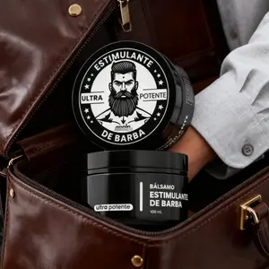 Ultra Powerful Beard Growth BalmGrowth Cream for Men's Grooming Antibacterial Formula to Promote Healthy Beard Growth Ideal for All Men