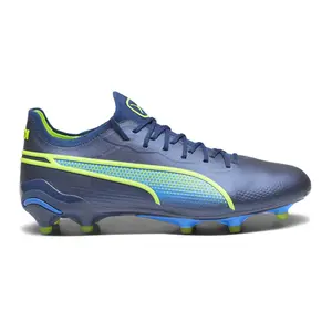 PUMA Womens King Ultimate Firm GroundArtificial Ground Soccer Cleats  - Blue