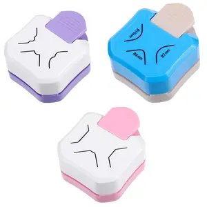 3 Pcs Paper Corner Rounder Punch, 3 Hole Punch Paper Cutter 3 in 1, Corner Cutter Rounder for Cardstock Scrapbooking Scrapbook Supplies, Photo Corners Hole Puncher for Crafts Journaling Supplies