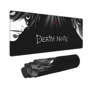 Death Note Mouse Pad 11.8×31.5 in – Large Anti-Slip Gaming Desk Mat, Dark & Mysterious Anime Style for Fans1