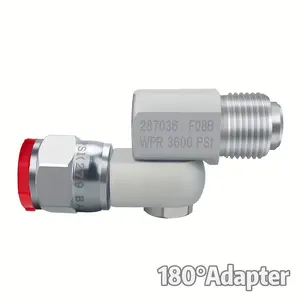 Airless Paint Spray Gun Swivel Joint Compatible with  7/8 Inch Thread 180 Degree Rotation