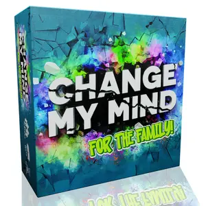 Change My Mind: for The Family – Standalone Family Friendly Edition - Hilarious Debate & Rank Game for Teens & Adults, Perfect for Parties, Family Game Nights, & Holidays. Ages 14+, 3-5+ Players